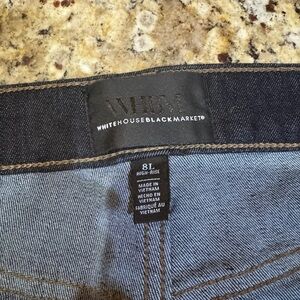 White House Black Market High Rise Slim Fit